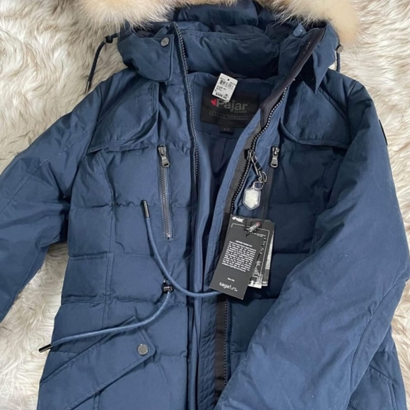 5. BNWOT Pajar Blue Ava Parka Sz L - Picture 2 of 4